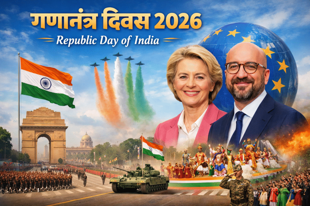 गणतंत्र दिवस 2026 पर कर्तव्य पथ पर परेड और मुख्य अतिथि